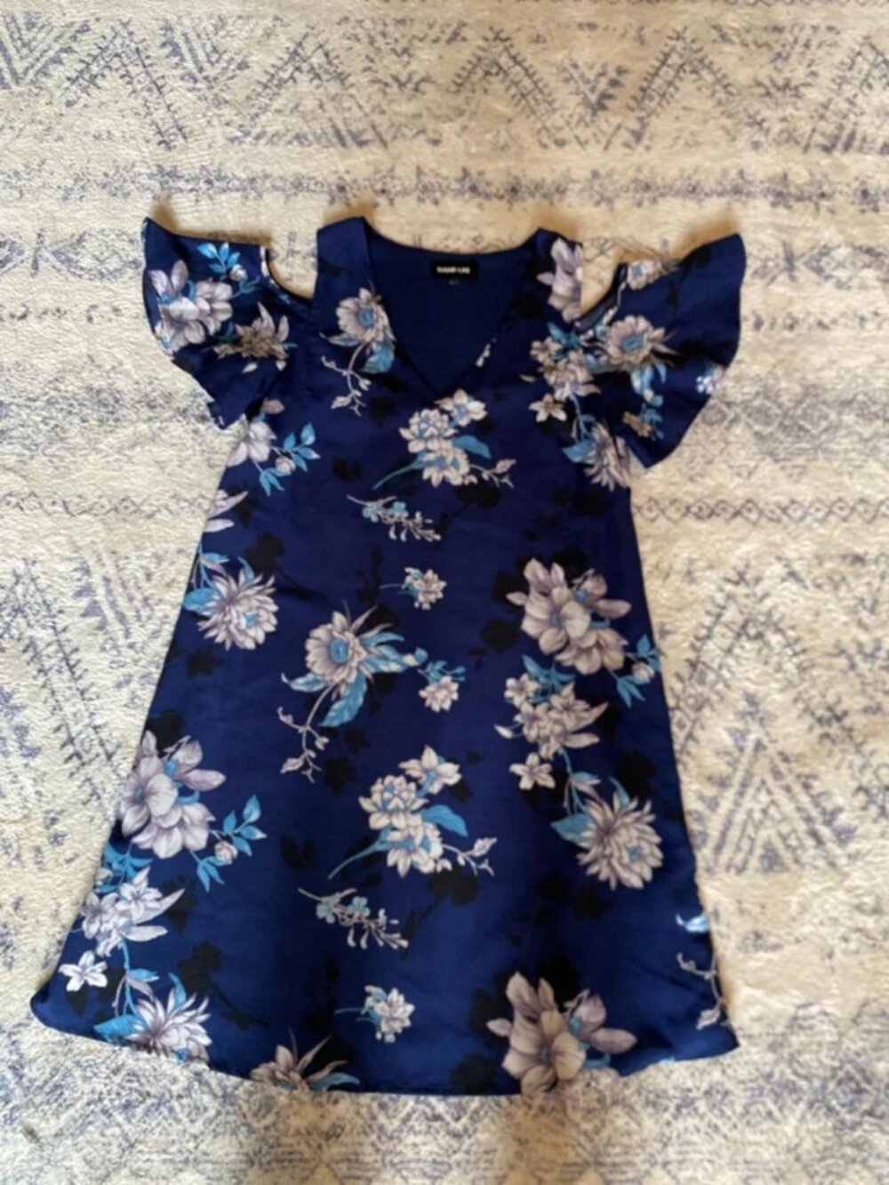 Medium midi dress sugar lipz blue